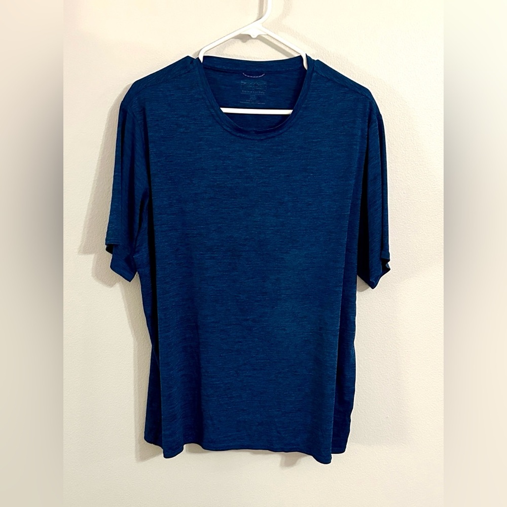 Patagonia Capilene Cool Daily Blue Heather Tee